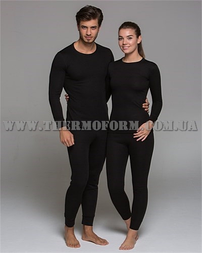 Комплект термобелья женского Thermoform 1-001g черный
